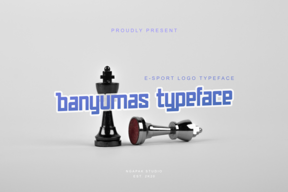 Banyumas: A Modern Display Font for Bold Campaigns