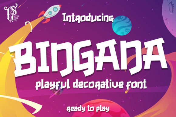 Bingana: A Playful Display Font for Bold Campaigns