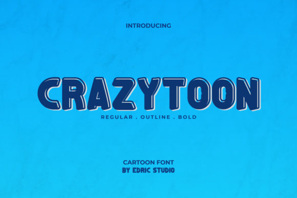 Crazytoon: A Playful Display Font for Web Design