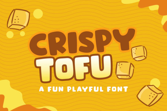 Crispy Tofu: A Retro Display Font for Editorial Design