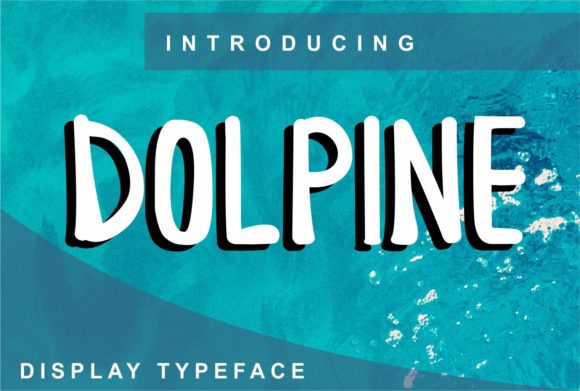 Dolpine: A Modern Display Font for Editorial Design