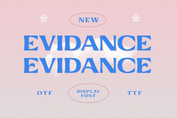 Evidance: A Premium Display Font for Business Branding