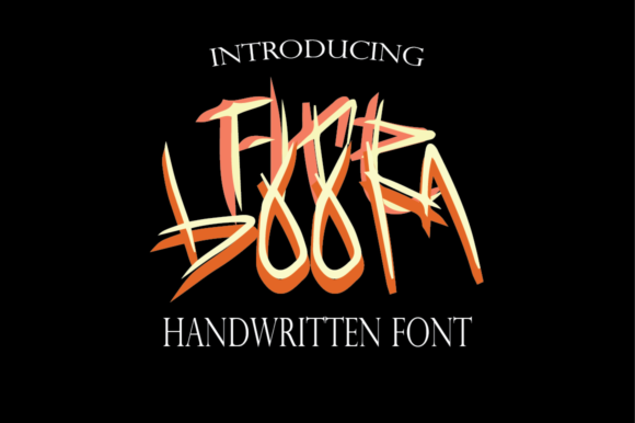 Fire Boom: A Bold Display Font for Crafters