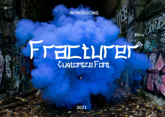 Fracturer: A Bold Display Font for Marketers