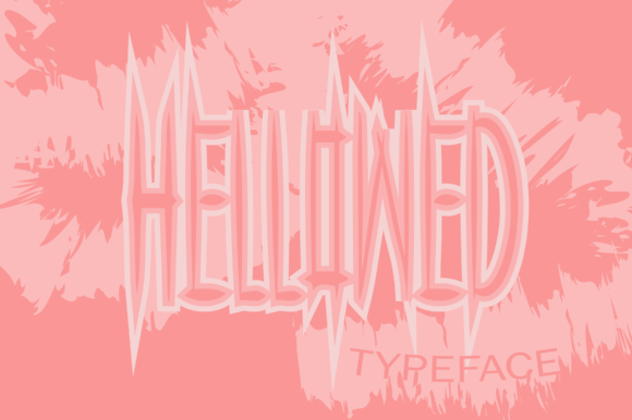 Hellowed: A Bold Display Font for Editorial Design