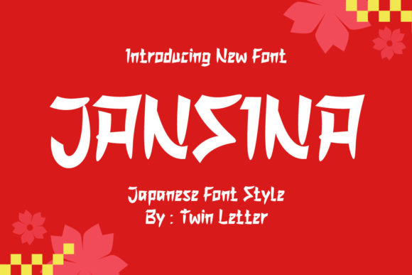 Jansina: A Unique Japanese Display Font for Makers