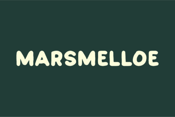 Marsmelloe: A Trendy Display Font for Web Design