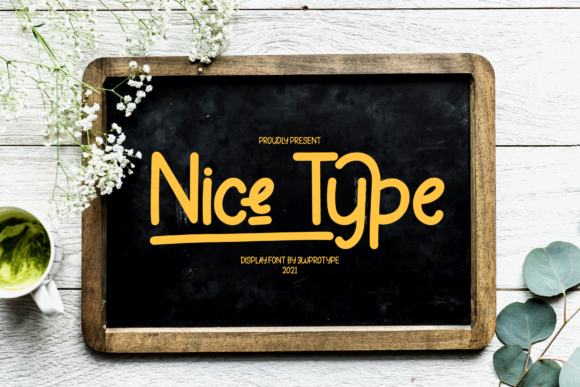 Nice Type: A Relaxed Display Font for Modern Editors