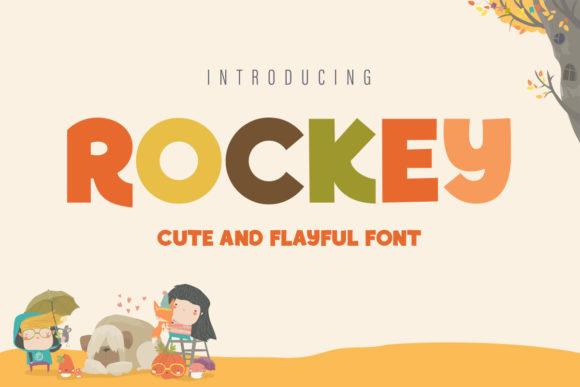 Rockey: The Playful Display Font for Marketers