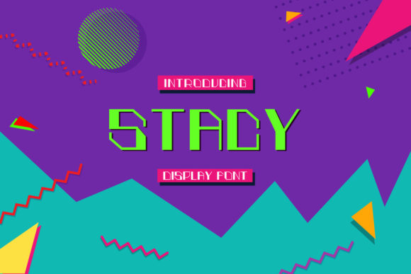 Stacy: A Playful Display Font for Modern Web Design