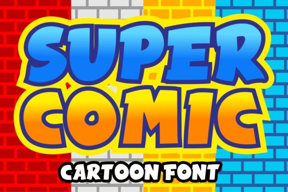 Super Comic: A Friendly Display Font for Campaigns
