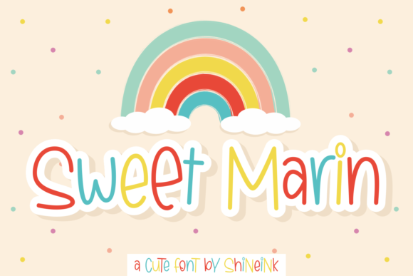 Sweet Marin: A Playful Display Font for Makers