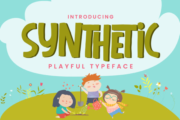 Syhthetic: A Vintage Display Font for Your Brand