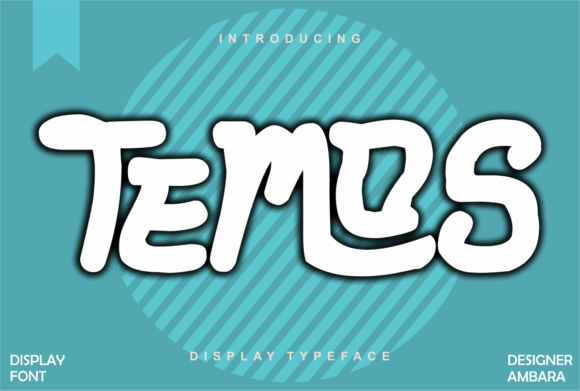 Tempos: A Bold Display Font for Small Business Branding