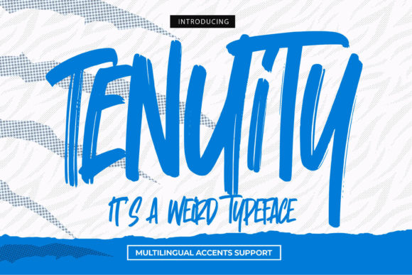 Tenuity: A Display Font for Clear Campaign Impact