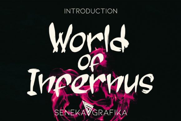 World of Infernus: A Bold Display Font for Branding